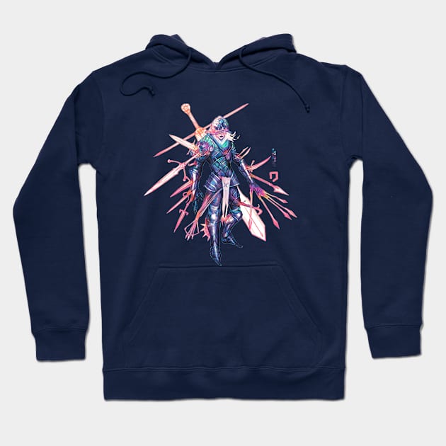 Swordslady Hoodie by OneDalatian